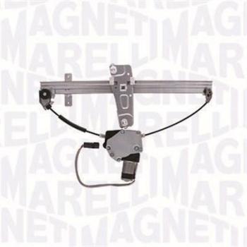 Elevalunas eléctrico MAGNETI MARELLI 350103170111, compatible con vehículos específicos, incluye motor de elevación, sistema de cableado y mecanismo de guía para una instalación sencilla y funcionamiento eficiente