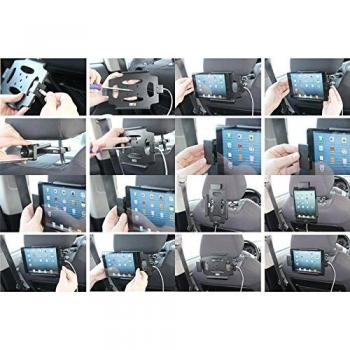 Brodit 514460 - Soporte (Tablet/UMPC, Coche, Negro, Apple iPad Mini, USB)
