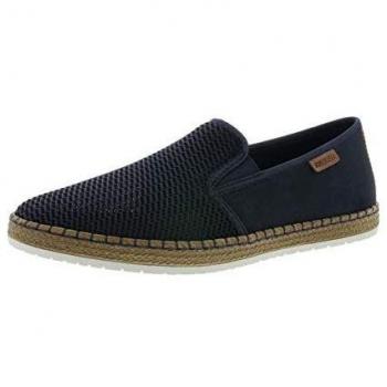 Mocasines Rieker Ariaccia B5265 - Azul Marino/Pazifik, Confort Excepcional, Suela Ultra Ligera