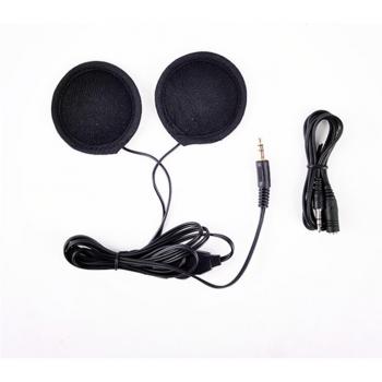Auriculares estéreo para casco de motocicleta con altavoces, compatibles con teléfonos MP3 y MP4, 1 par