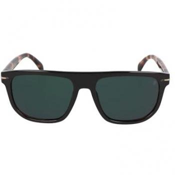 David Beckham DB 7111/S Unisex Rectangular Sunglasses - Brown & Black Havana, Size: 56 MM