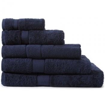 Egyptian Luxury Towel, Toalla De Cara, 33X33Cms, British Navy