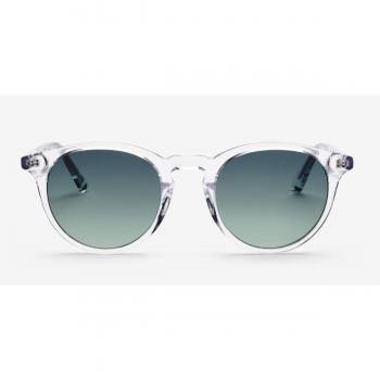 Messy Weekend DEPP Crystal Green Transparent Men's Sunglasses 49mm