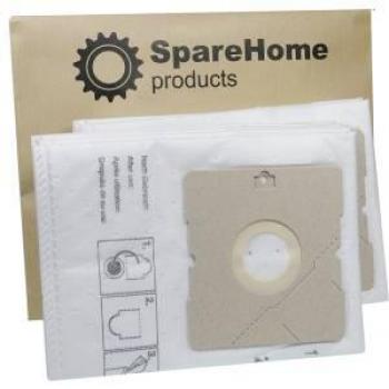 10 Bolsas de alto rendimiento para aspirador SpareHome® compatible con Carrefour
