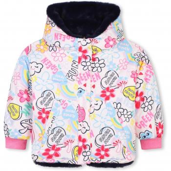 Chaqueta Plumífero Reversible Multicolor con Capucha para Niña Billieblush U20432