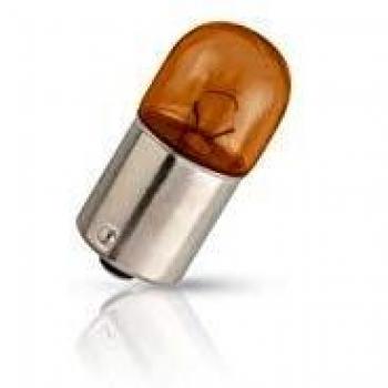 Philips Bombilla Intermitente RY10W 12V 10W Pack de 10 - Lámpara de señalización y luz intermitente para coches