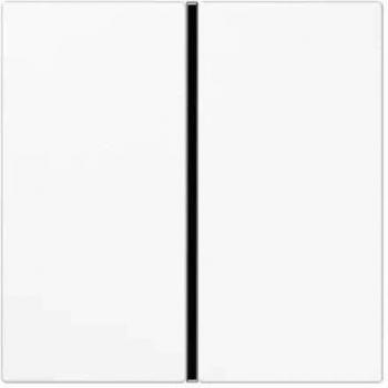 Jung LS 401 TSA WW Complete Single Push Button Set - Alpine White