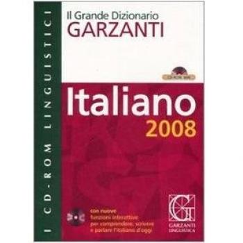 Il Grande Dizionario di Italiano 2008 en CD-Rom - Diccionario completo, formato digital, incluye definiciones, sinónimos y antónimos, actualizaciones del idioma italiano hasta 2008