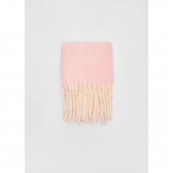 Fuchsia Contrast Scarf OS