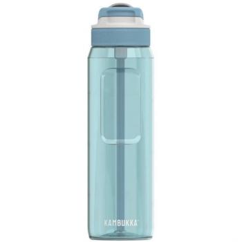 Kambukka Lagoon 1000ml Water Bottle with Integrated Straw - Arctic Blue