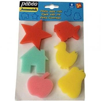 Set de 6 sellos de espuma básico