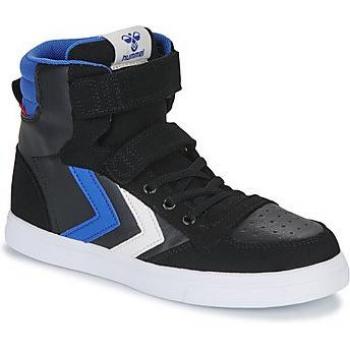 Hummel Slimmer Stadil High JR Kids Sneakers - Black