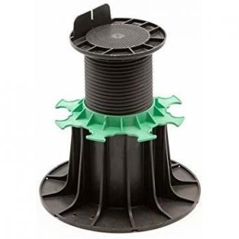 Base de montaje ajustable para terraza de madera 140/230 mm - Jouplast - Caja de 40 unidades
