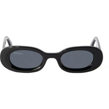 Off-White Amalfi Sunglasses Oeri087 Black Unisex 49 MM