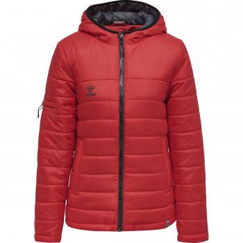 Chaqueta Hummel North Quilted Mujer, acolchada, diseño moderno, resistente al viento, con cierre frontal y bolsillos laterales