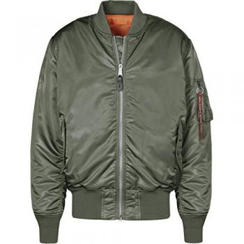Alpha Industries MA-1 Vintage Green Regular Fit Bomber Jacket L
