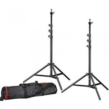 Kit de 2 trípodes para flashes Bresser BR-TP240 Pro-1
