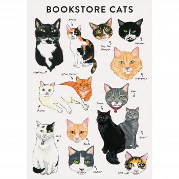 Bibliophile Flexi Journal: Bookstore Cats Edition