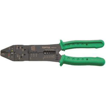 Pinza pelacables y crimpadora eléctrica TOPTUL DIBB1009