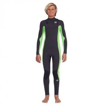 Traje de Surf Infantil 3/2mm Absolute 2022 con Cremallera en el Pecho para Chicos de 8 a 16 Años