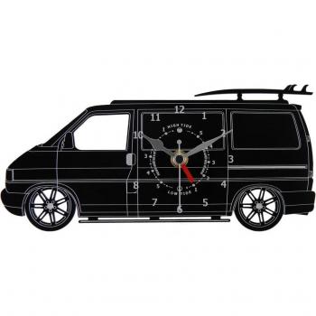 Volkswagen Transporter T4 furgoneta Tiempo de acrílico + MAREA Reloj de pared WC. B. vwtt02