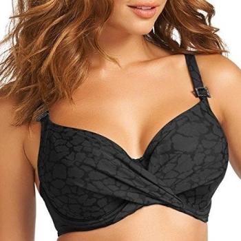 Fantasie Swim - Top de bikini de Mujer - Color - Negro - Talla - 95E