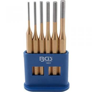 BGS 1651 | Juego de botadores | 150 mm | 3 - 8 mm | 6 piezas