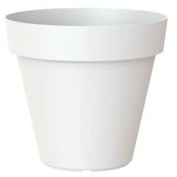 Maceta de Polipropileno Capri Blanca Ø 25 cm
