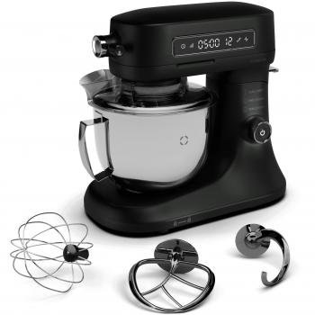 Robot de cocina Klarstein Chiara 1600W - 12 velocidades, bol de acero inoxidable 5L, pantalla LCD, accesorios incluidos