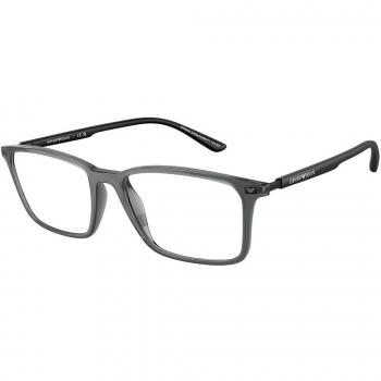 Emporio Armani EA3237 6106 Men's Eyeglasses Clear Size 53 with Blue Light Block Available (Frame Only)