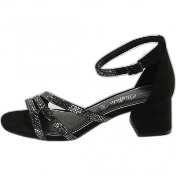 Buffalo Lilly Glam Women's Suede Heel Sandals