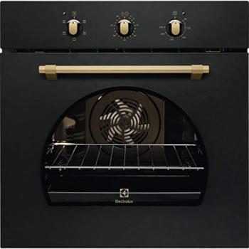 Horno Encastrable Electrolux FR53G 68L Convección AquaClean Negro Clase A