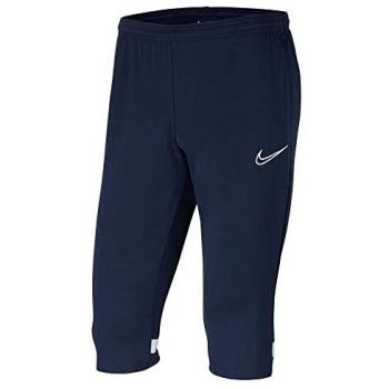 Nike Pantalones Dri Fit Academy 3/4 Knit para hombre, color Obsidian/White, modelo CW6125-451, talla S