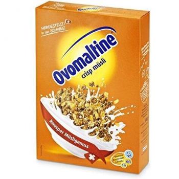Ovomaltine Crisp cereales, 2 unidades