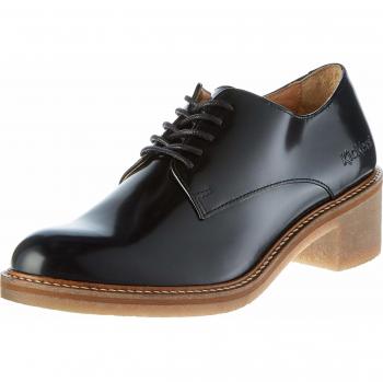 Kickers Oxyby, Zapatos de Cordones Derby Mujer, Negro