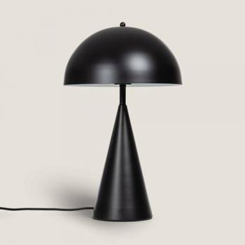 Lámpara de Mesa Metal Shimo - Diseño Moderno y Elegante en Color Negro para Interiores