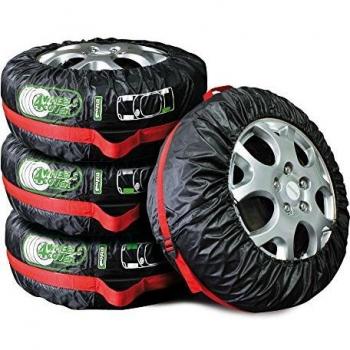 CORA 000120794 Juego de 4 fundas para neumáticos, 62-74 cm