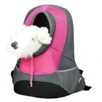 Freedog FD1000346 - Mochila/transportin, para Perro y Gato, Color Rosa