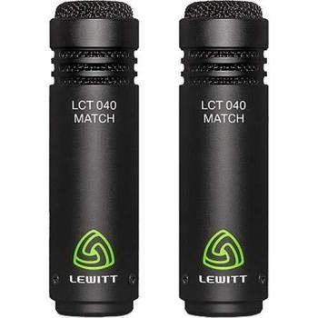 Par de micrófonos de condensador Lewitt LCT 040 Match estéreo