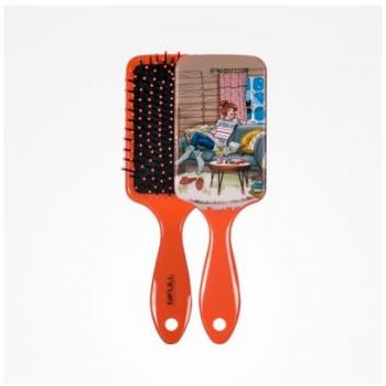 BIFULL CEPILLO RAQUETA NARANJA