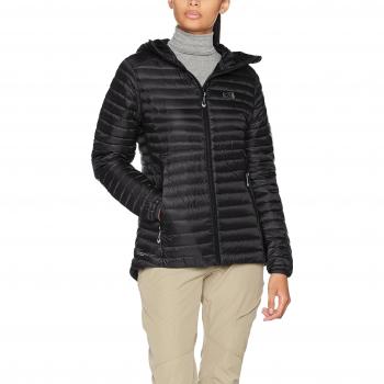 Millet ldheelliftk plumífero con capucha para mujer, Mujer, color negro / negro, tamaño XL
