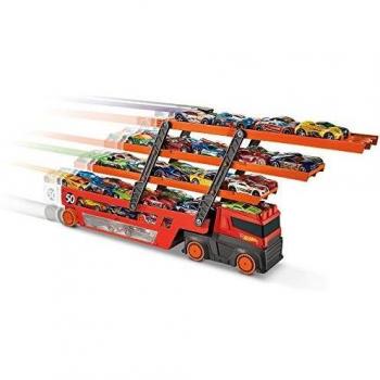 Hot Wheels Hw Mega Red Hauler 50th 11 F