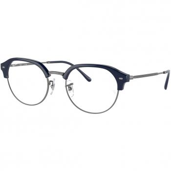 Ray-Ban RX7229 8210 Men's Eyeglasses Blue Size 53 (Frame Only) - Blue Light Block Available