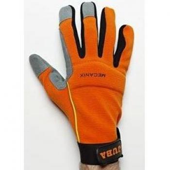 Guante cuero sintetico mecanix 270nr talla08 nar de 5 unidades