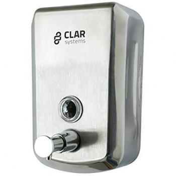 Clar Systems DOSIFICADOR BAÑO JABON 175X115X57MM 800ML Acero INOX Satinado-Brillo INOX Eco J4080AI