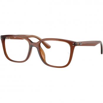 Ray-Ban RX7248D Unisex Squadrata Eyeglasses Brown 55mm - Blue Light Block Available