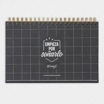 Mr. Wonderful - Planificador semanal, Empieza por soñarlo, Multicolor