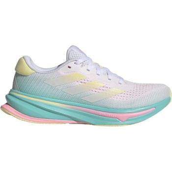 Adidas Supernova Rise Women's Running Shoes - White Light Blue, Size UK 5