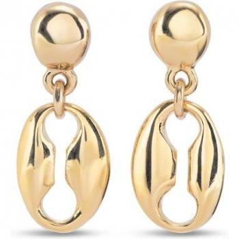 UNO de 50 - 18k Gold-Plated Link Earrings for Women