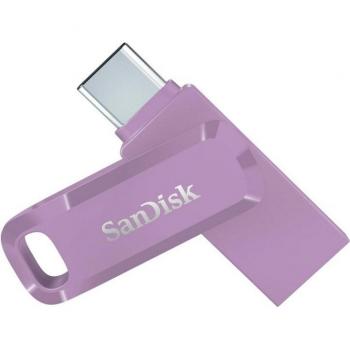 SanDisk Ultra Dual Drive Go USB 256GB Tipo-A / Tipo-C 3.2 Gen 1 Lavanda